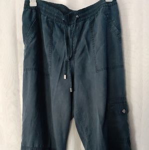 2 Pair Plus Size Capri Pants